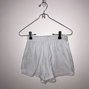 White Soffe Shorts